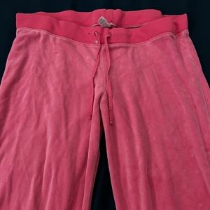 🎀3/$20~ old navy velvet low waisted flared joggers